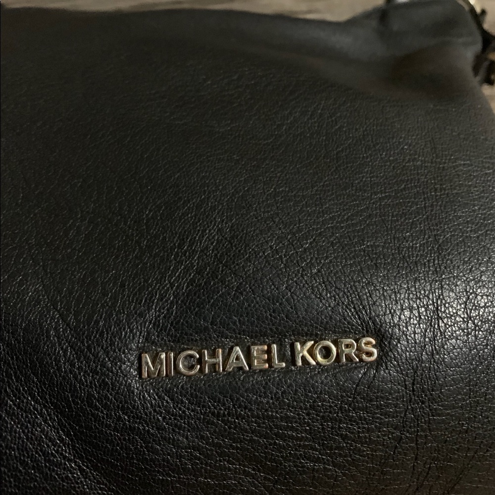***Michael Kors Black pebbled leather hobo bag*** - Picture 6 of 8